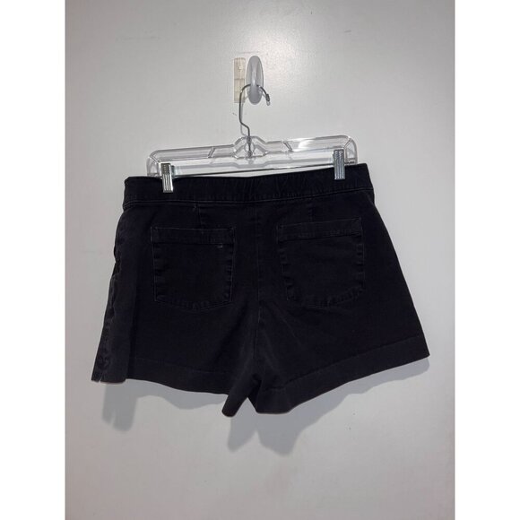 Spanx High Rise Twill Short - Washed Black - Womens size Large - Picture 3 of 10